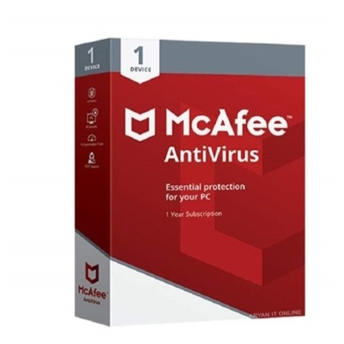 McAfee Antivirus 1 User 1 Year